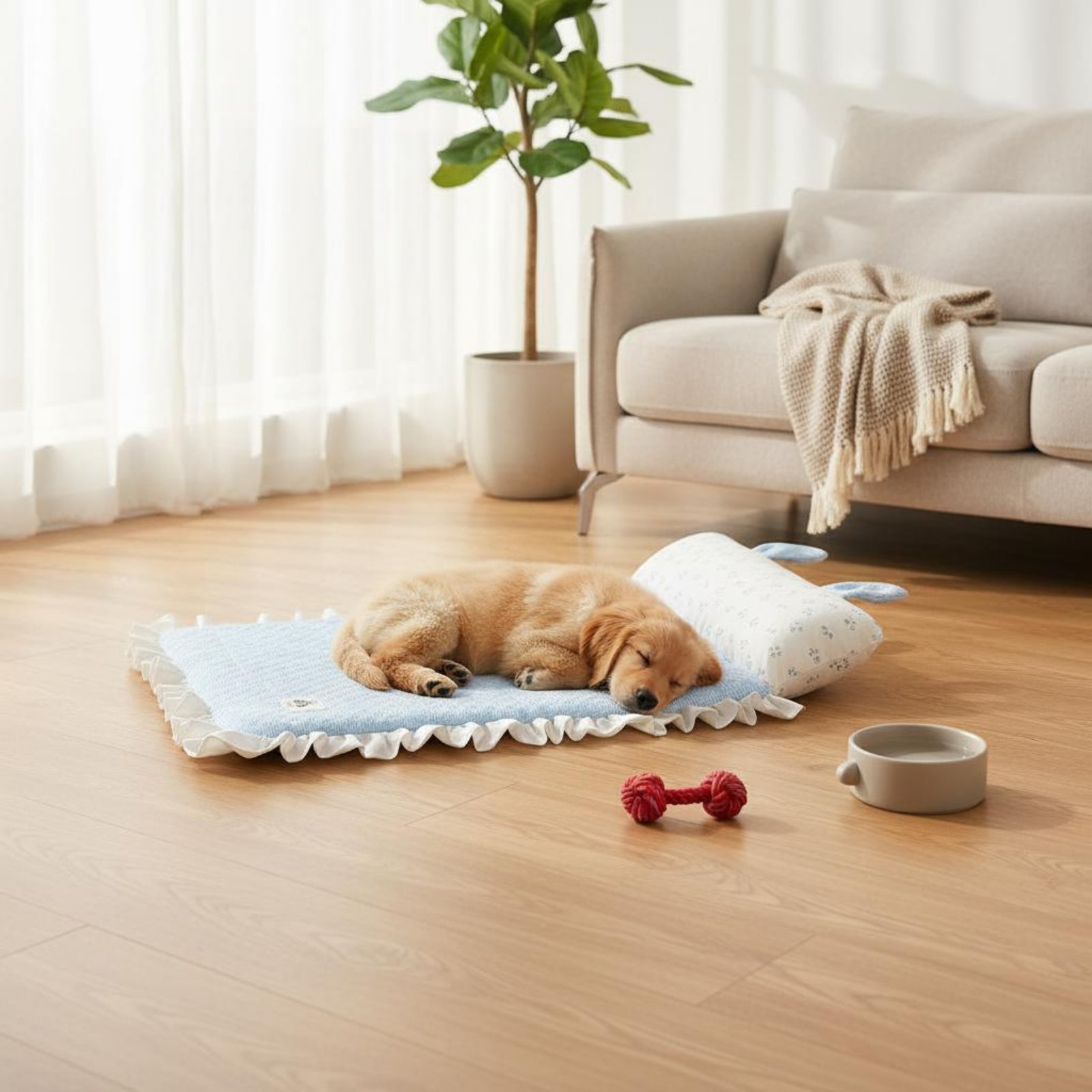 Dog Cooling Mat - Охлаждающий коврик для собак с милыми