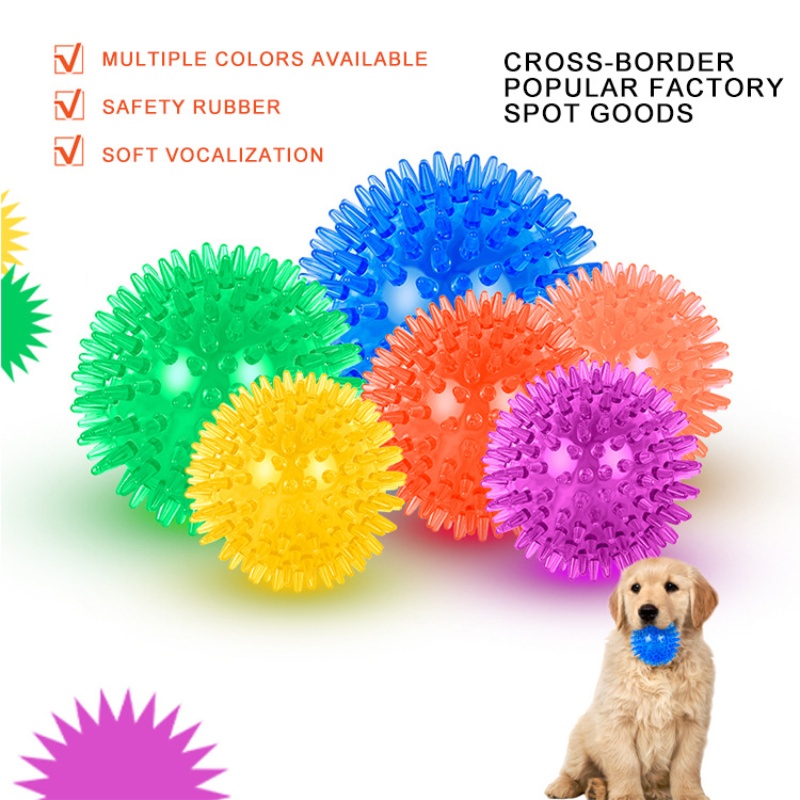 Pet Dental Chew Toy - Игрушечный мяч для домашних животных для
