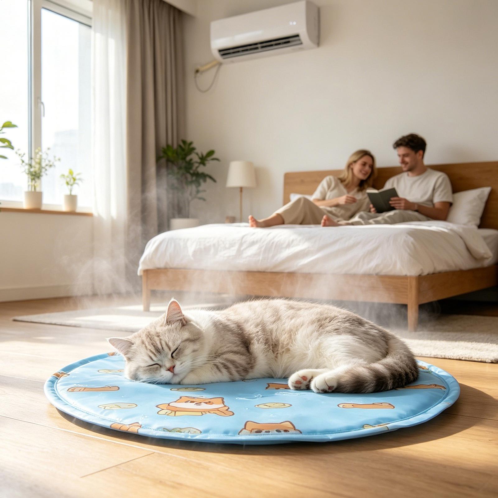 Dog Cooling Mat - Охлаждающий гелевый коврик для собак: комфортный,