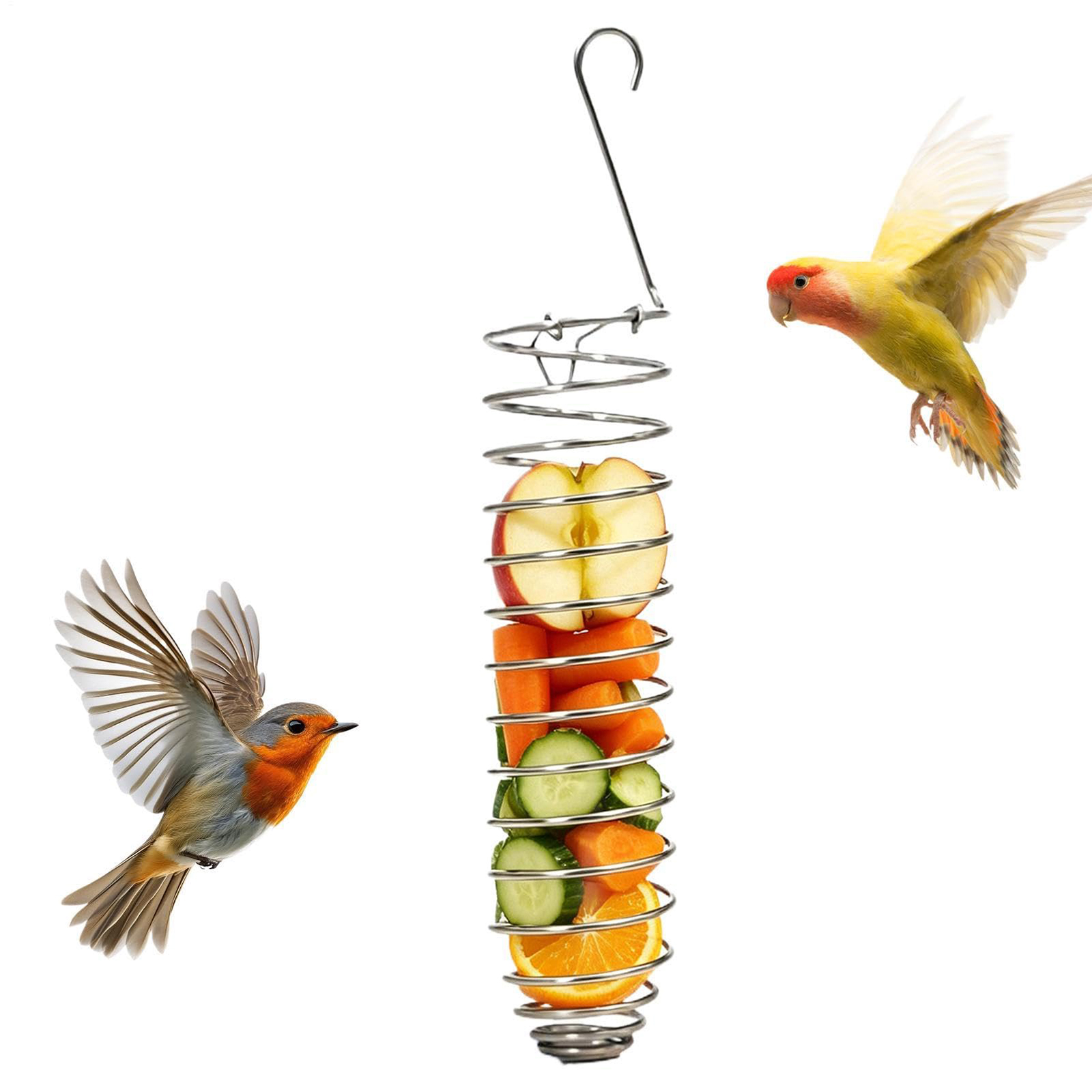 Bird Cage Parrot - Игрушка для кормления птиц, устойчивая к