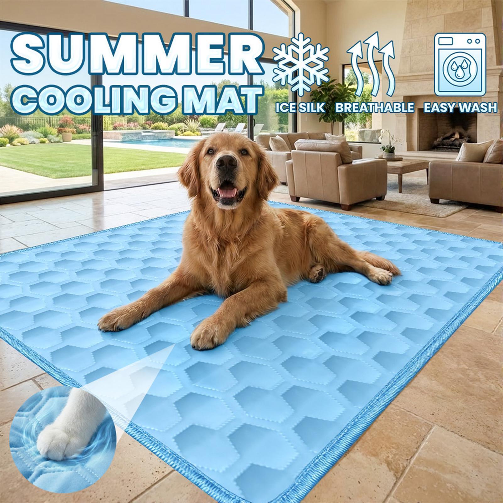 Dog Cooling Mat - Охлаждающий коврик для собак, устойчивый к