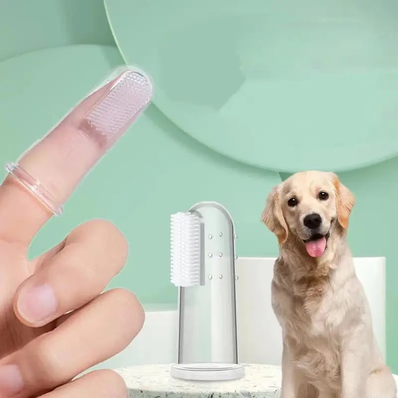 Dog Muzzle Silicone - 5 зубных щеток для домашних животных
