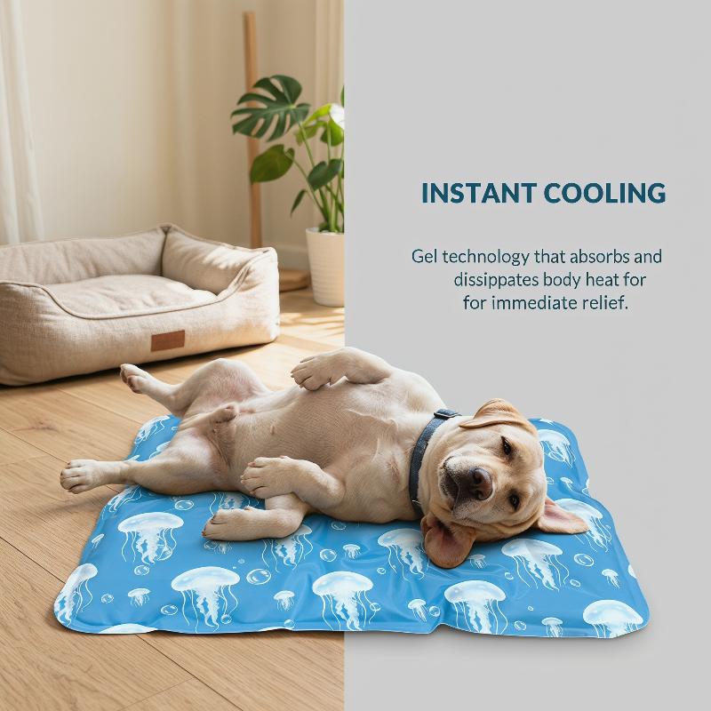 Самоохлаждающийся гелевый ковр – обзор и цена Dog Cooling Mat