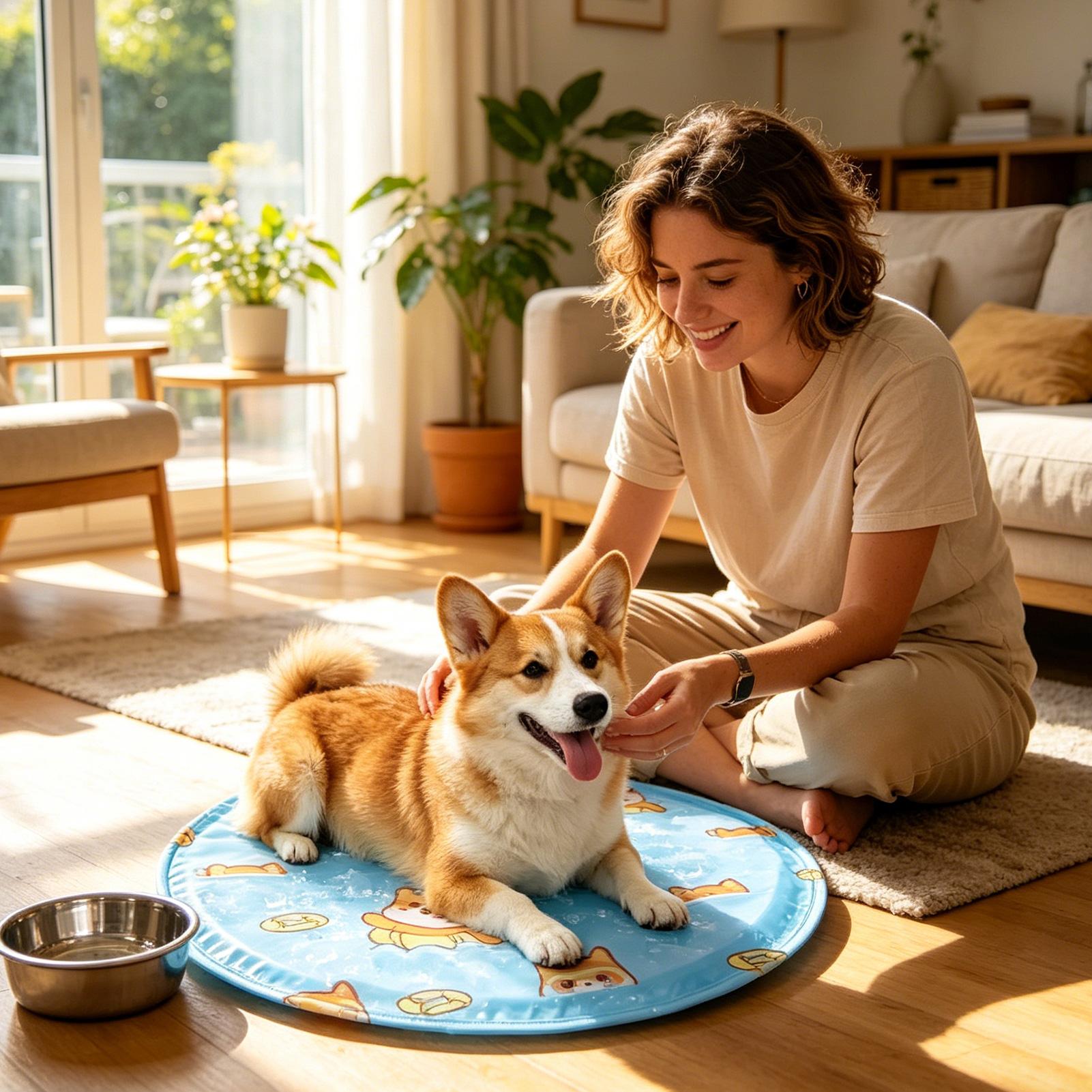 Охлаждающий гелевый коврик для – обзор и цена Dog Cooling Mat