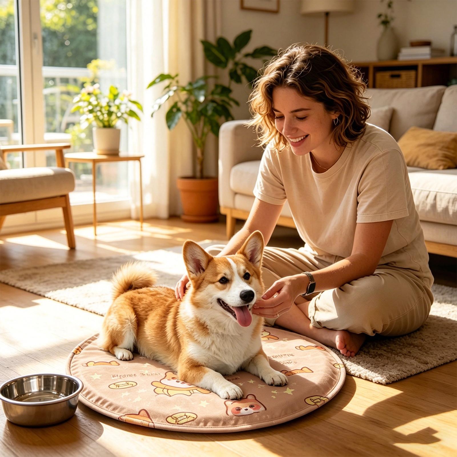 Охлаждающий гелевый коврик для – обзор и цена Dog Cooling Mat