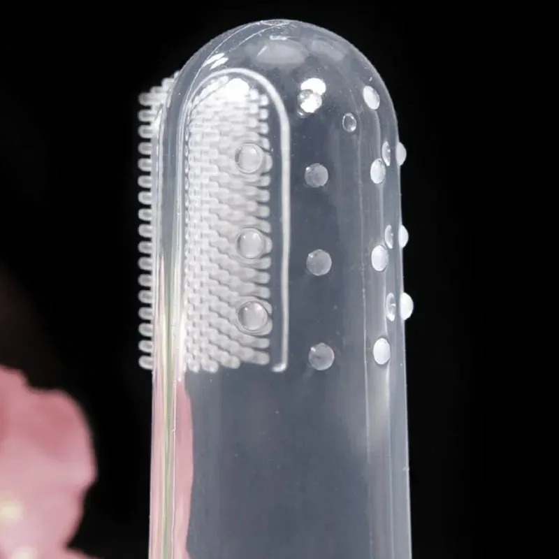 Мягкая силиконовая зубная щетк – обзор и цена Dog Muzzle Silicone