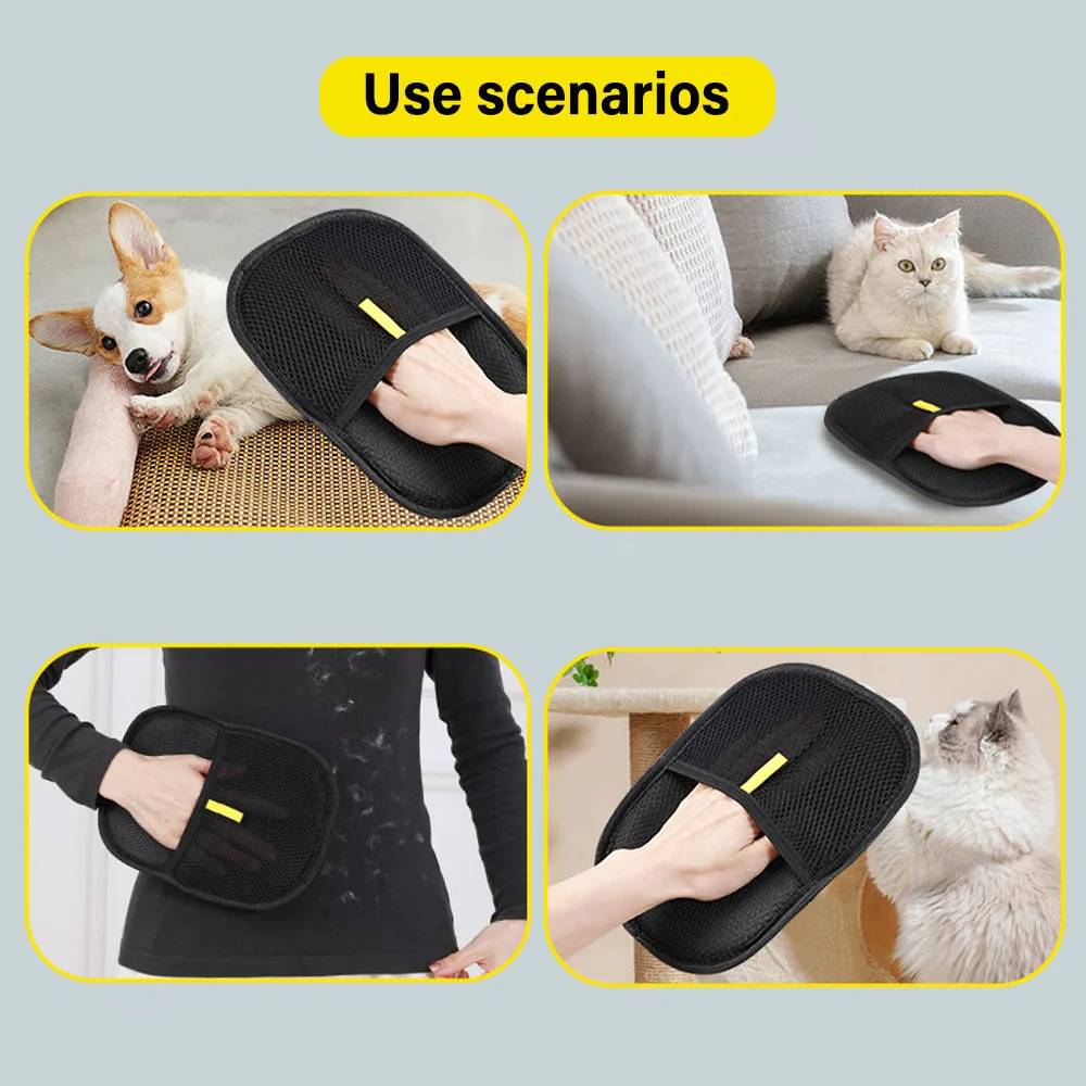 Новый инструмент для удаления  – обзор и цена Pet Grooming Glove