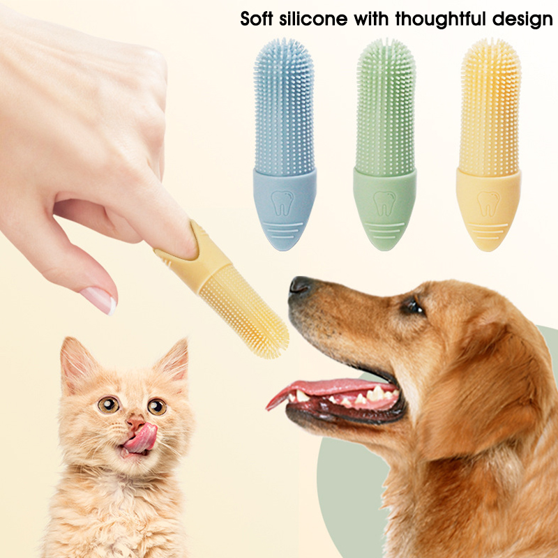 Набор зубных щеток-напальчнико – обзор и цена Dog Muzzle Silicone