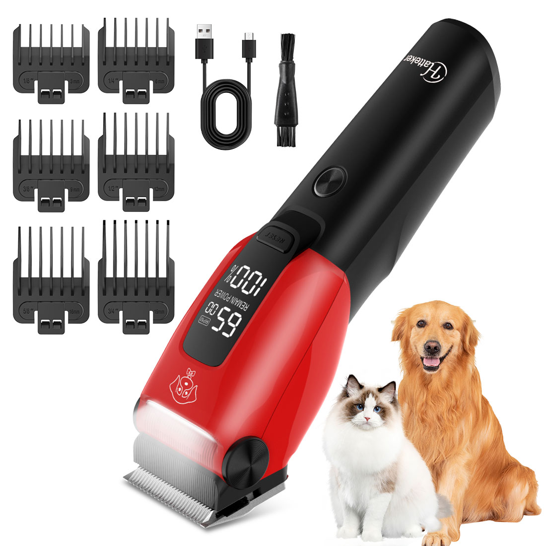 Электрическая машинка для стри – обзор и цена Dog Grooming Clippers