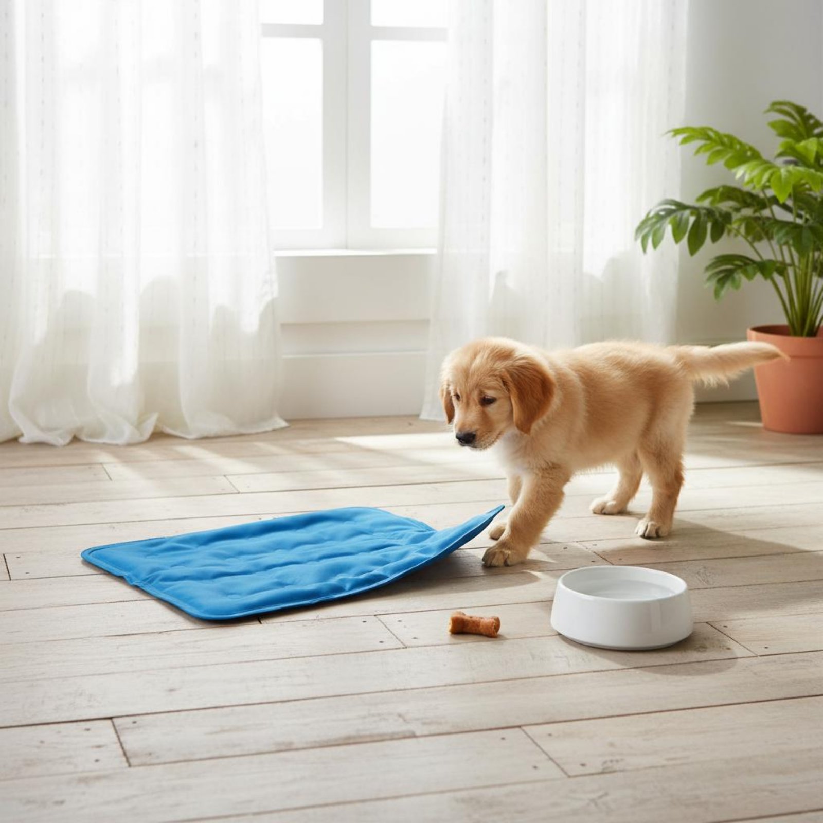 Охлаждающий коврик для животны – обзор и цена Dog Cooling Mat