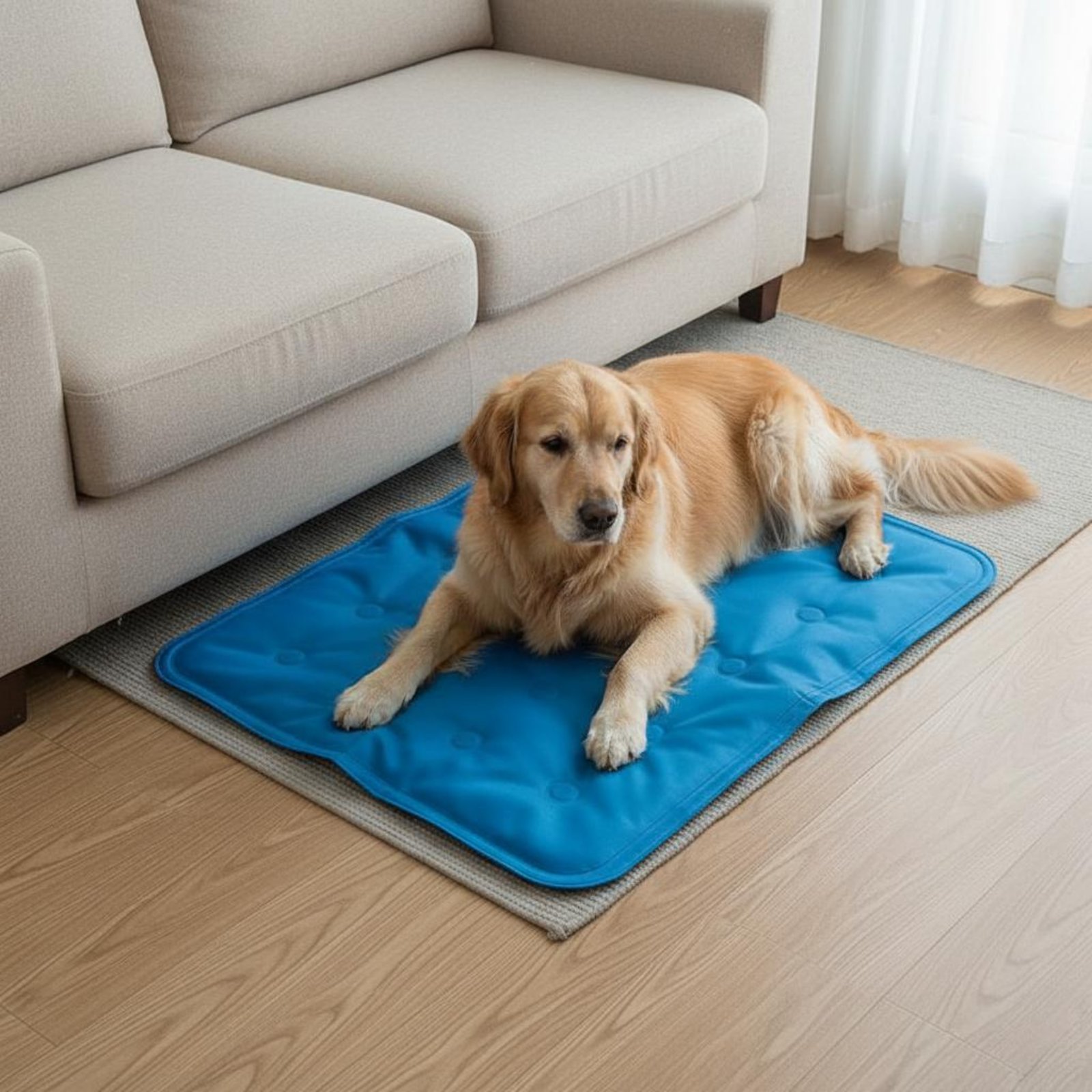 Охлаждающий коврик для животны – обзор и цена Dog Cooling Mat