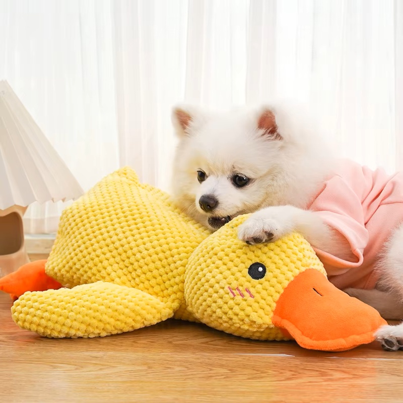 Плюшевая игрушка-утка для соба – обзор и цена Pet Dental Chew Toy