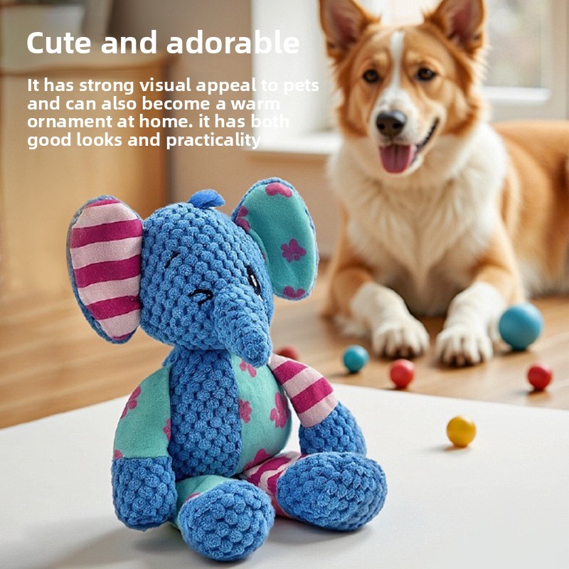 Мультяшная красочная плюшевая  – обзор и цена Pet Dental Chew Toy