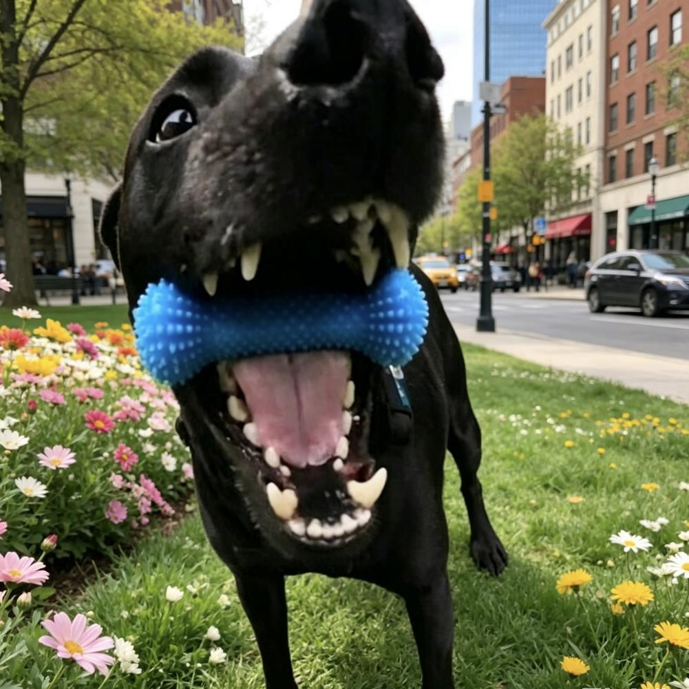 Двухфункциональный дентальный  – обзор и цена Pet Dental Chew Toy