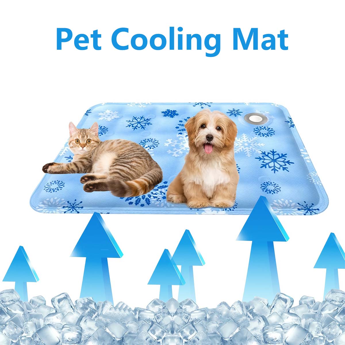 Летний охлаждающий коврик для  – обзор и цена Dog Cooling Mat