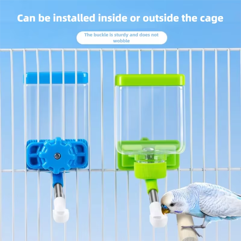 Автоматическая поилка для птиц – обзор и цена Bird Cage Parrot