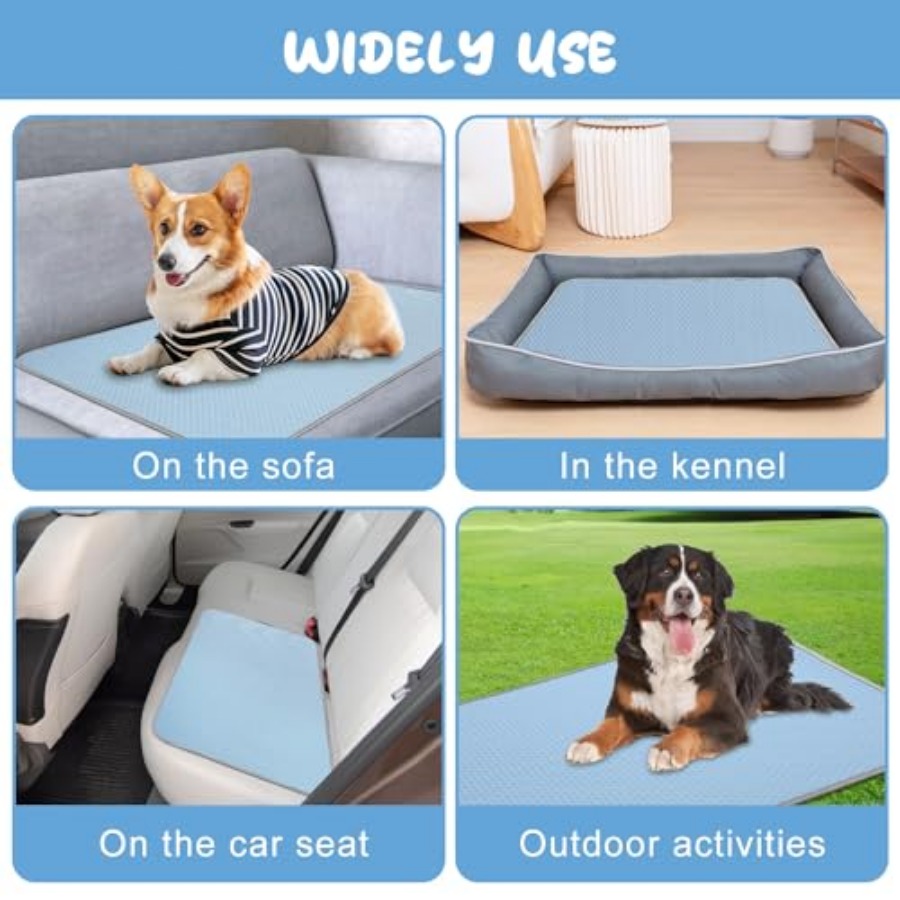Летний охлаждающий коврик для  – обзор и цена Dog Cooling Mat